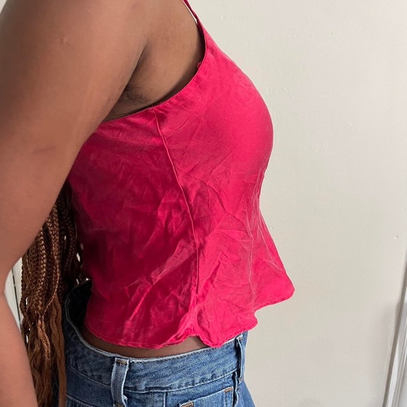 Y2k Victoria Secret silk top - Picture 3 of 4